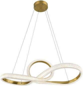 Reality Lampada A Sospensione Oro Anchorage Led 40w Reality