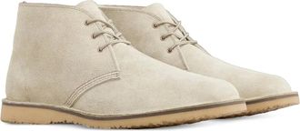 Red Wing Shoes Stivali in pelle scamosciata - Bianco