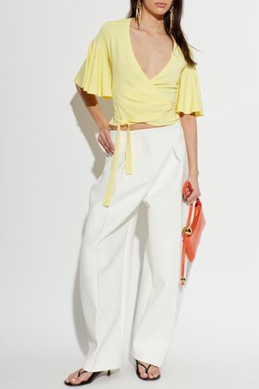 Jacquemus Top Paysan, Womens, Yellow