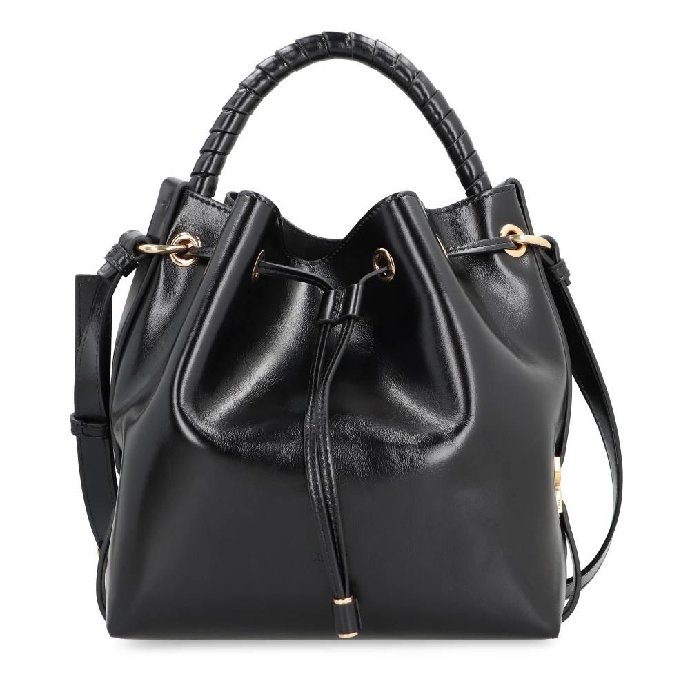Sac à Main BOO ! En Simili Cuir Souple Noir, Neuf Avec étiquettes, Dimensions 31x16x10 Cm