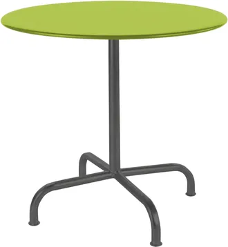 Schubiger M&ouml;bel Metall-Tisch Rigi Rund