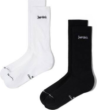 Nike Unisex Everyday Elevated Crew Socks (2 Pairs) in Multicolor | IH8594-901