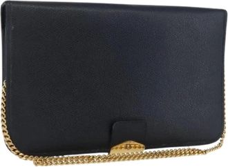 Dior Pre-owned Clutches, female, Blue, Size: ONE SIZE Pre-owned Vintage Shoulder Bag