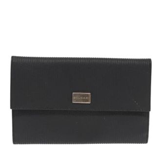 Bulgari Pre-owned Vintage Clutch - Dames - Vintage Accessoires - Zwart - ONE Size - Leer - Vintage