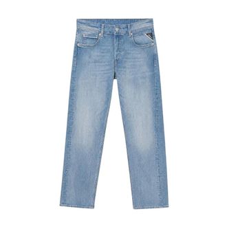 Replay Straight Jeans, male, Blue, Size: W31 Straight Jeans