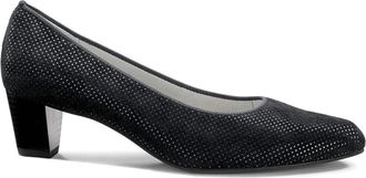 Ara Womens Kelly Heel Pumps In Black Suede