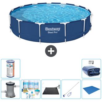 Bestway Piscina Bestway Steel Pro Redonda - 396x84 Cm - 8-piezas S21608