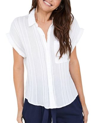 Bella Dahl Pocket Button Down