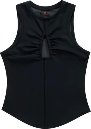 Nike Canotta con apertura a goccia - Nero