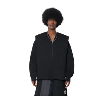 A.A. Spectrum A.a. Spectrum, Heren, Sweatshirts & Hoodies, Zwart, Maat: L Katoen