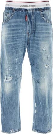 Dsquared2 Kawaii Jeans - Heren - Regular Fit Jeans - Blauw - XL - Denim - Jeans