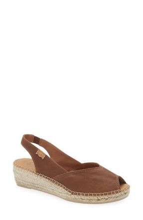 Toni Pons Bernia Espadrille Wedge in Marro at Nordstrom, Size 5.5-6Us