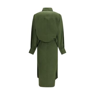 Givenchy Womens Bicolor Cotton Casual Dress