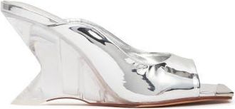 Mallet Footwear Amber Mid Heel Shoes in Silver at Nordstrom, Size 10