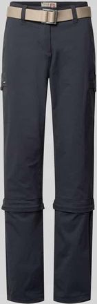 G.I.G.A. DX Straight Fit Wanderhose mit Zip-Off in Dunkelblau, Gr&ouml;&szlig;e 38