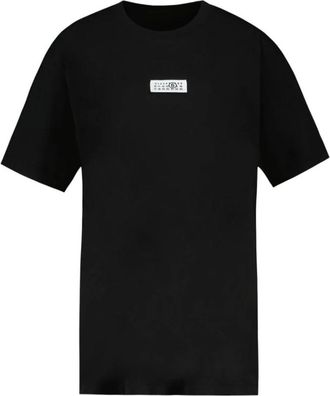 Maison Margiela T-shirt - Heren - T-shirts - Zwart - L - Katoen - Tops
