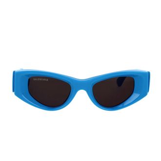 Balenciaga Sunglasses, female, Blue, 48 MM, Odeon Cat Sunglasses