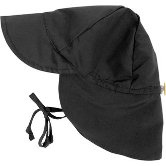 Leveret Flap Swim Hat, UPF 50+ Sun Protection in Black at Nordstrom, Size 9-12 M
