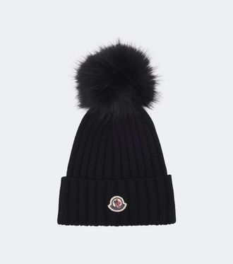 Moncler Virgin wool beanie