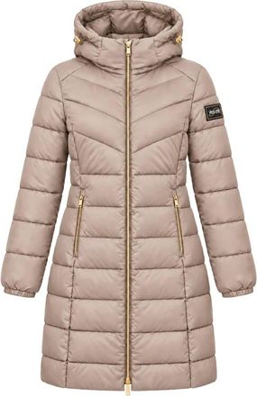 Yes-Zee Abrigo Acolchado - Coats - Mujer - Beige - XS