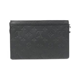 Louis Vuitton Pre-owned Monogram Shadow Gaston Wearable Wallet Shoulder Bag - unisex - Louis Vuitton Vintage - Vintage Shoulder Bags - Black - ONE SIZE - Pre-owned
