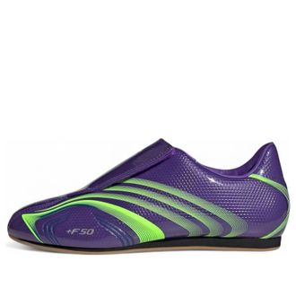 adidas (WMNS) adidas Taekwondo F50 Purple Rush Lucid Lemon JR6025