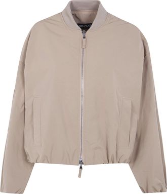 DRHOPE Nylon Bomber Jacket