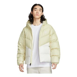 Nike Windrunner Down Jacket Light Khaki Sail White HQ7791-229