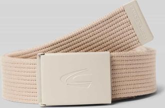 Camel Active G&uuml;rtel mit Logo-Pr&auml;gung in Beige, Gr&ouml;&szlig;e 1