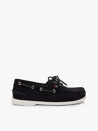 Tommy Hilfiger Suede Boat Shoes