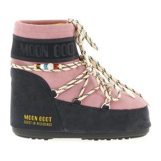Moon Boot Icon Low Suede Beaded Boot - Dames - Schoenen - Veelkleurig - Maat: 39 EU Su&egrave;de