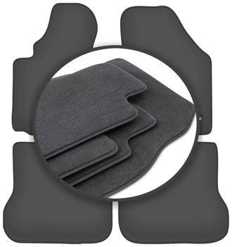 OEM Alfombrillas Premium Para Volkswagen Caddy 2k Fl Monovolumen (2010-2015)