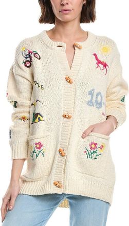 Mother The Long Drop Alpaca-Blend Cardigan