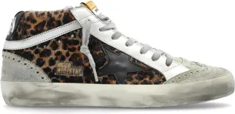 Golden Goose Sneakers, female, Multicolor, Size: 10 US Mid Star Classic High-Top Sneakers