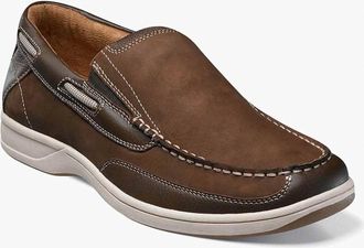 Florsheim Mens Lakeside Moc Toe Slip On In Brown