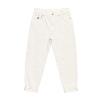 Brunello Cucinelli Hombre, Vaqueros, Blanco, Talla: XL