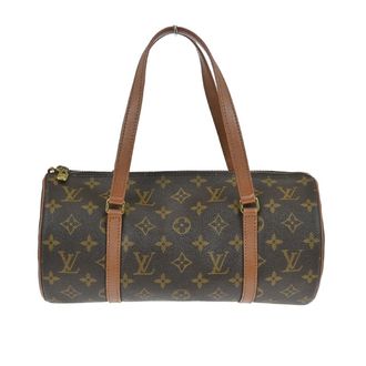 Louis Vuitton Papillon Handbag Monogram Canvas Brown Canvas Handbag (Pre-Owned)