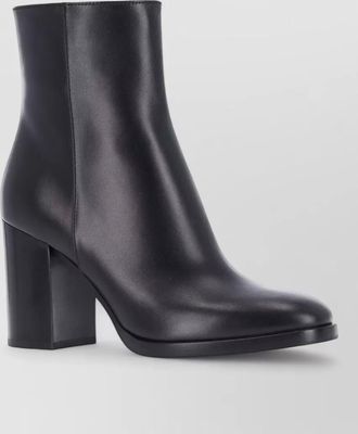 Gianvito Rossi leather ankle boots
