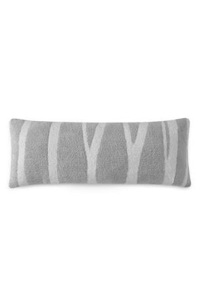 Sunday Citizen Cloud Silque Woodland Lumbar Pillow in White /Pearl Grey at Nordstrom