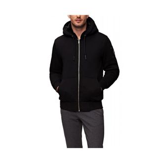 Moose Knuckles Classic Bunny Jacket - Heren - Vesten met rits - Zwart - S - Katoen - Hoodies & sweatvesten