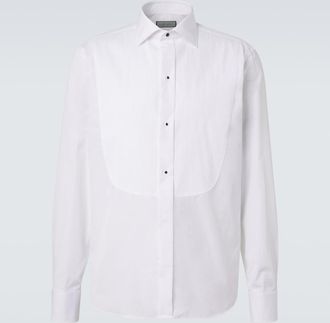 Canali Cotton tuxedo shirt