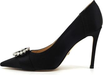 Guess D&eacute;coll&eacute;te - Dames - Pumps - Zwart - 35 EU - Leer - Schoenen
