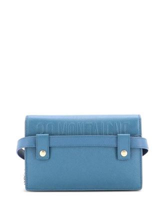 Dior 30 Montaigne 2-in-1 Pouch Leather belt bag - Blauw