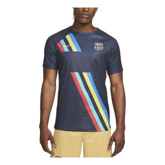 Nike FC Barcelona Away Dri-FIT Pre-Match Soccer Top Navy DN4018-452