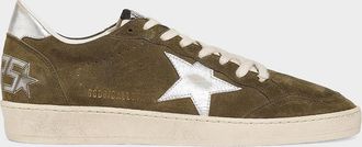 Golden Goose Men & apos;s Ball Star Suede & Leather Sneakers
