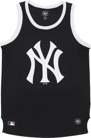 47 Brand Basketball Tanktop MLB Imprint Tank New City Neyyan - Heren - Fitness - Zwart - XL - Polyester - Fitness