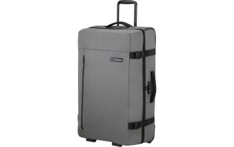 Samsonite Koffer SAMSONITE Roader Dufffle wheeled, Damen, Gr. B/H/T: 45cm x 32cm x 79cm, grau, Polyester, Koffer Koffer