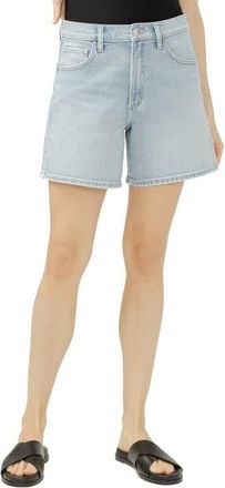 Silver Jeans Co Be Easy Mid Thigh Denim Shorts in Melbourne at Nordstrom, Size 27