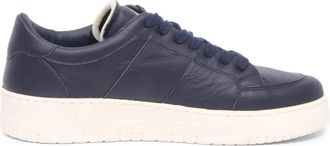 Saint Sneakers Blauwe Golf Club Schoenen Gemaakt in Itali&euml; - Heren - Sneakers - Blauw - 42 EU - Schoenen