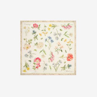 Burberry Blooms of Britain Silk Scarf